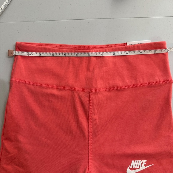 Nike Girl’s Pink High Rise Tight Fit Full Length Leggings Size XL - Picture 8 of 12